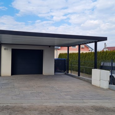 Inspirace Carport ARTOSI – hliníkový přístrešok pre autá
